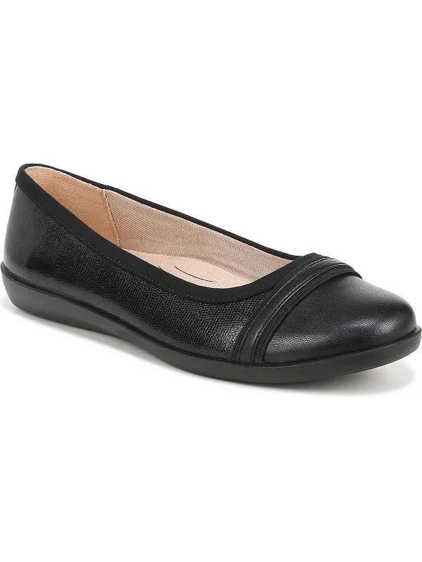 Flats with unique stitch detailing for a modern edgeStylish flats for all-day wearNile Womens Faux Leather Ballet Flats