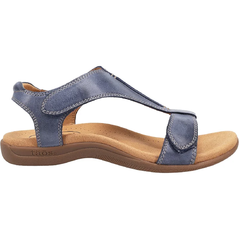 waterproof sandals for outdoor useWomen's Taos The Show Dark Blue Leather