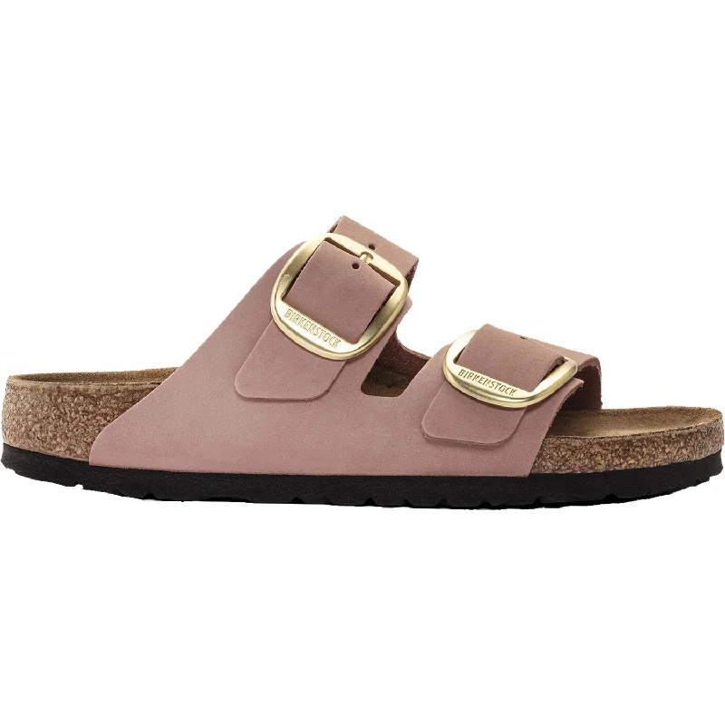 sandals for poolside adventuresWomen's Arizona Big Buckle Old Rose Nubuck