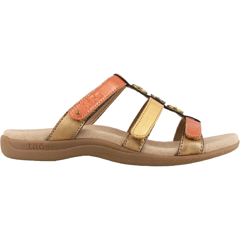 sandals for easy wearWomen's Taos Prize 4 Copper Multi Leather