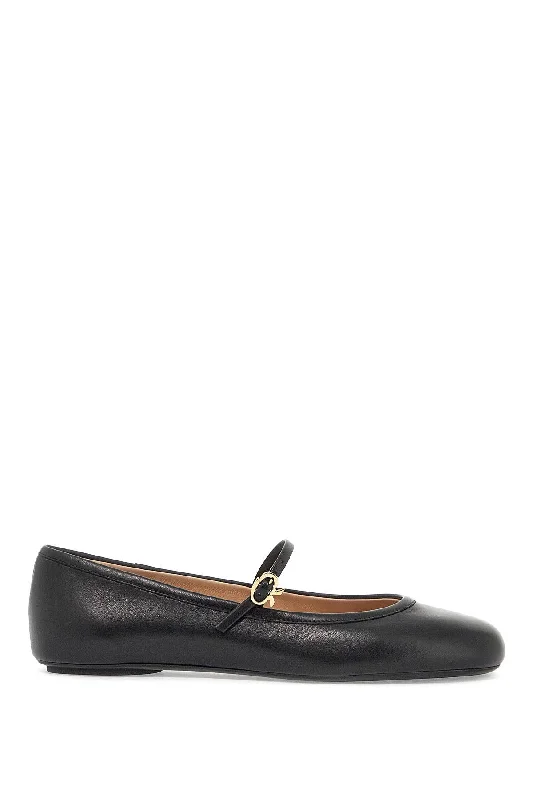 Flats with a low-cut design for a sleek appearanceStylish flats with soft, lightweight solesGianvito Rossi Women's Carla Ballet Flats