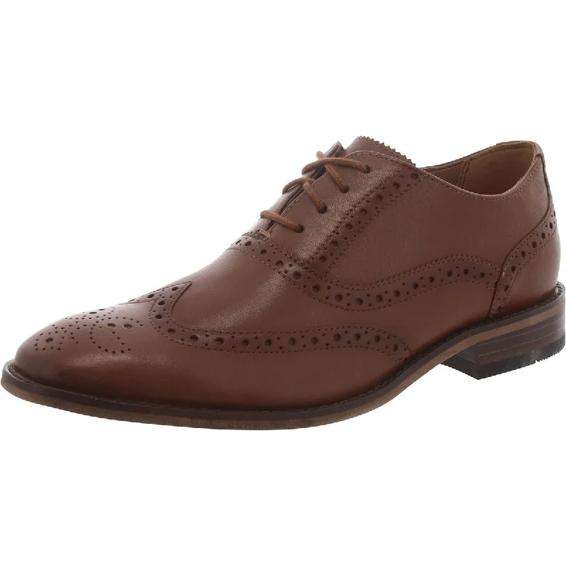 Bostonian Mens Lamont Wing Leeather Lace-Up Oxfords