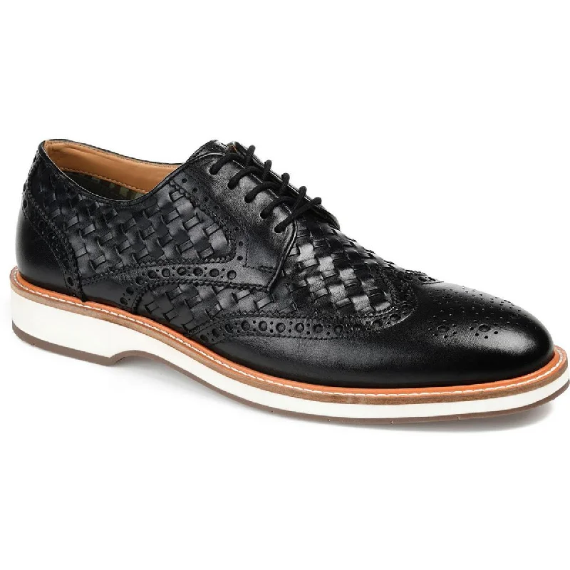 Thomas & Vine Mens Radcliff Leather Comfort Oxfords