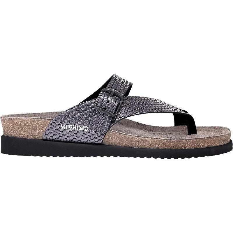 sandals for hot weather hikingWomen's Mephisto Helen Twist Grey Leather