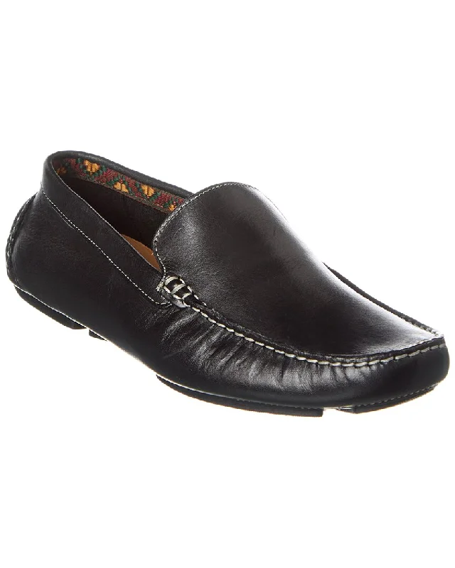 loafers for men with low-profile design for easy wear-Donald Pliner Vik Leather Loafer