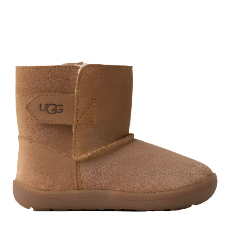 Stylish boots with a pointed toe for a sharp silhouetteUgg Toddler Girls Keelan Suede Boot Chestnut