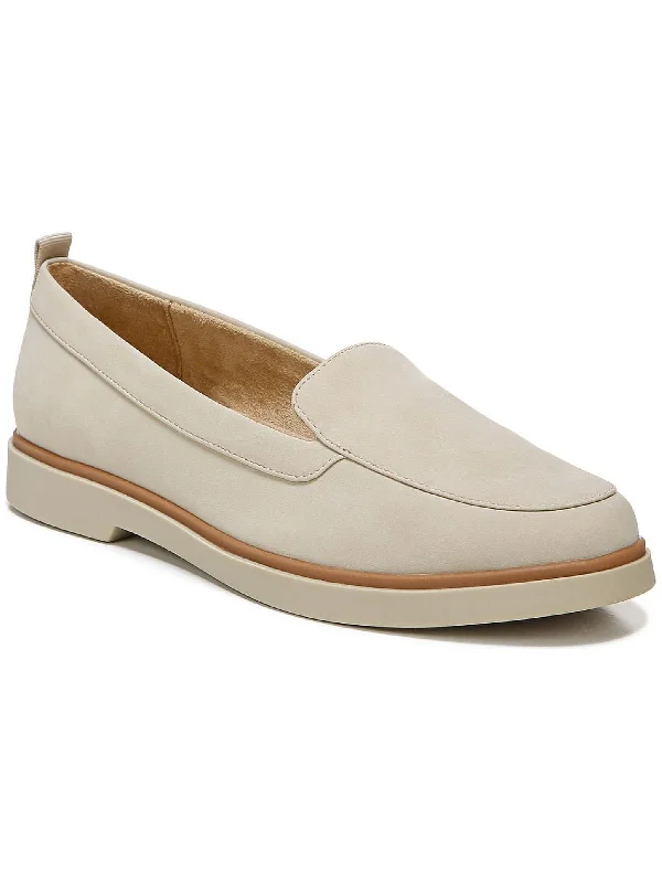 loafers for men with athletic-inspired design for sporty appeal-Annie Womens Round Toe Slip On Loafers