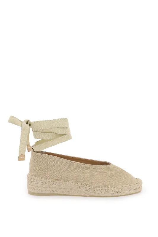 Stylish flats with a vibrant pop of color for statement outfitsFlats with a supportive footbed for comfortCastaner Women's Gea Ballet Flats Espadrilles