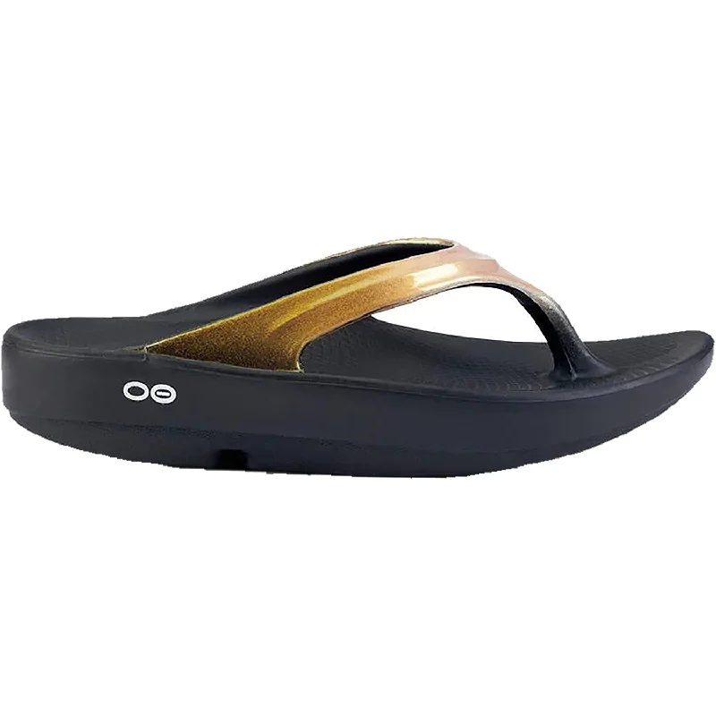 sandals for everyday adventuresWomen's OOFOS OOlala Luxe Macchiato Synthetic