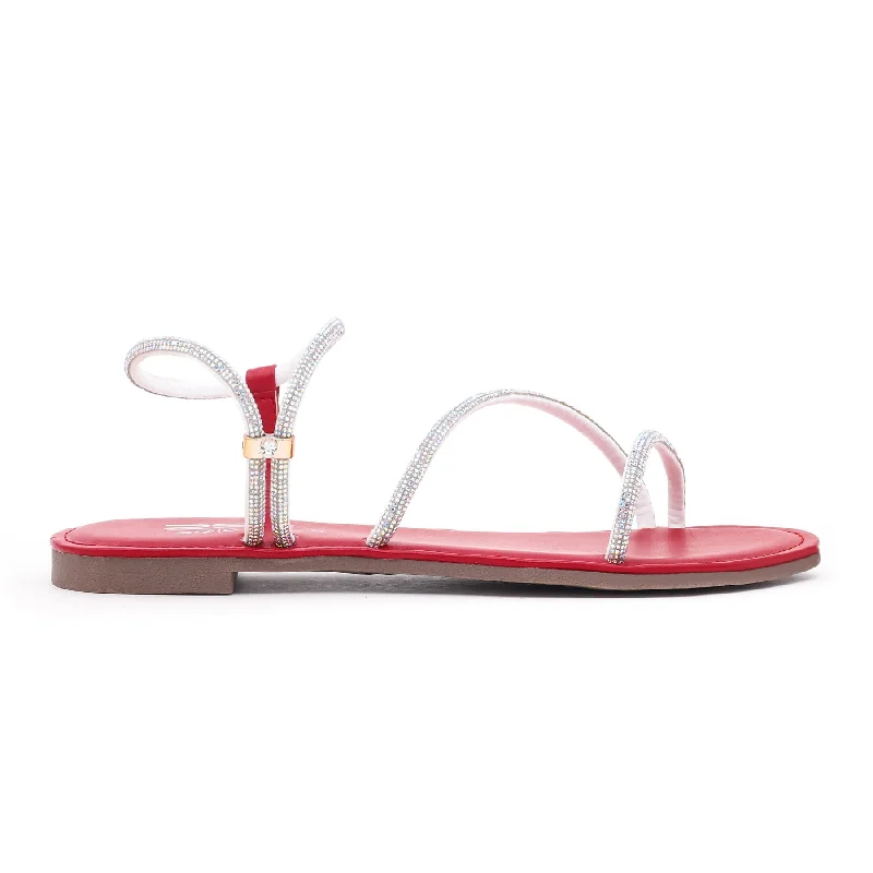 sandals for a day at the seasideMaroon Fancy Sandal FN5710