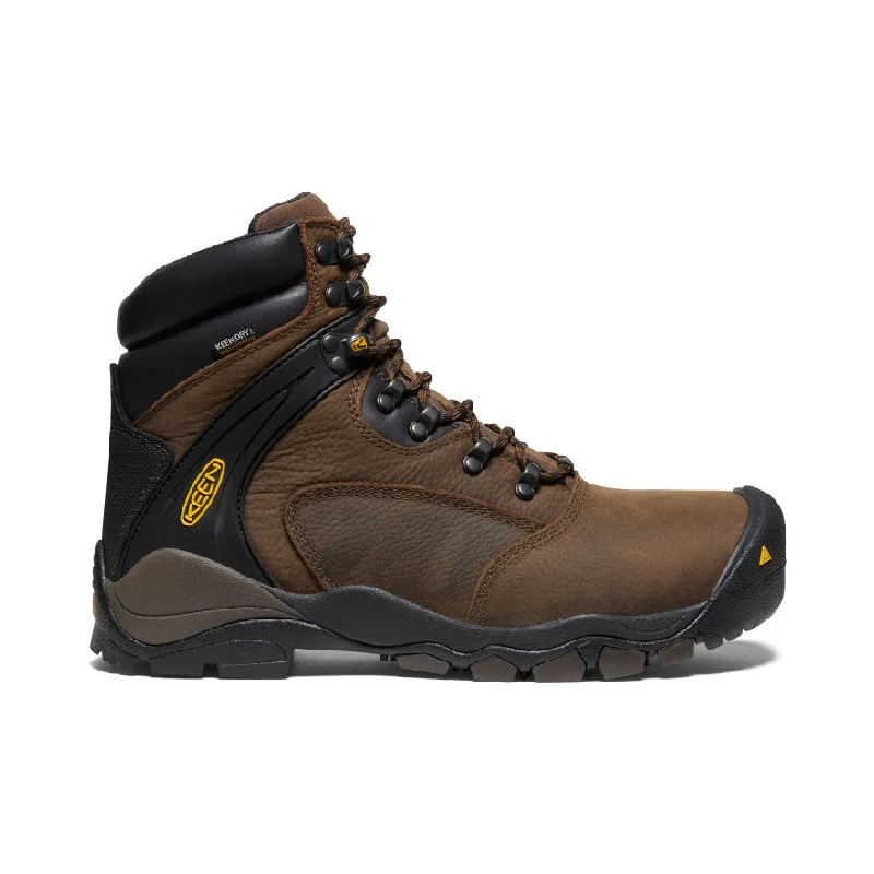 Boots with intricate designs for a sophisticated touchMen's Louisville 6" Waterproof Boot (Steel Toe)  |  Cascade Brown