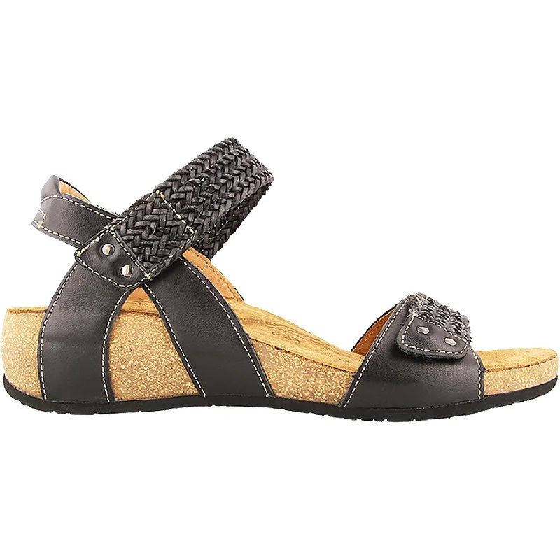 sandals for outdoor sand walksWomen's Taos Bonnie Black Leather