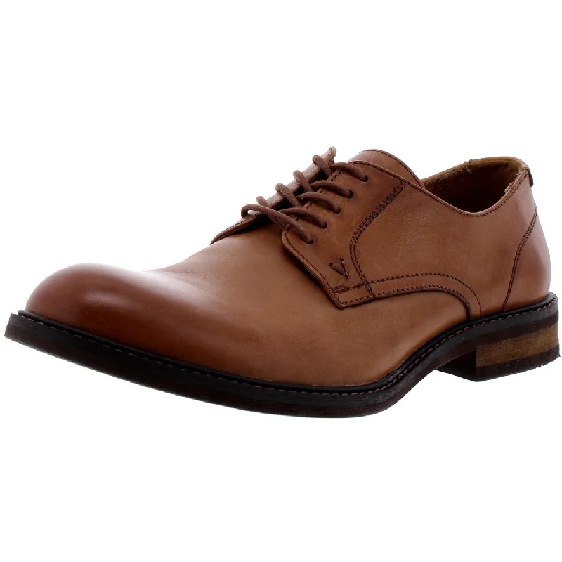 Vionic Mens Graham Leather Lace-Up Oxfords