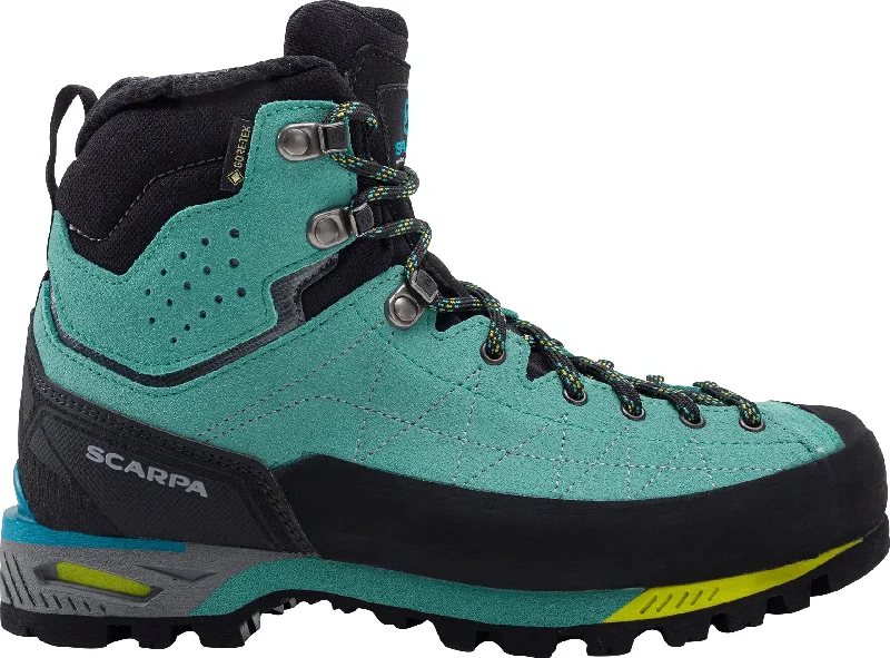 Stylish boots with ankle cutouts for warmer weatherScarpa Zodiac Tech GORE-TEX Womens Walking Boots - Green