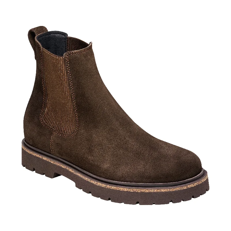 Boots with durable leather construction for long-lasting wearHighwood W Mocca Suede Leather