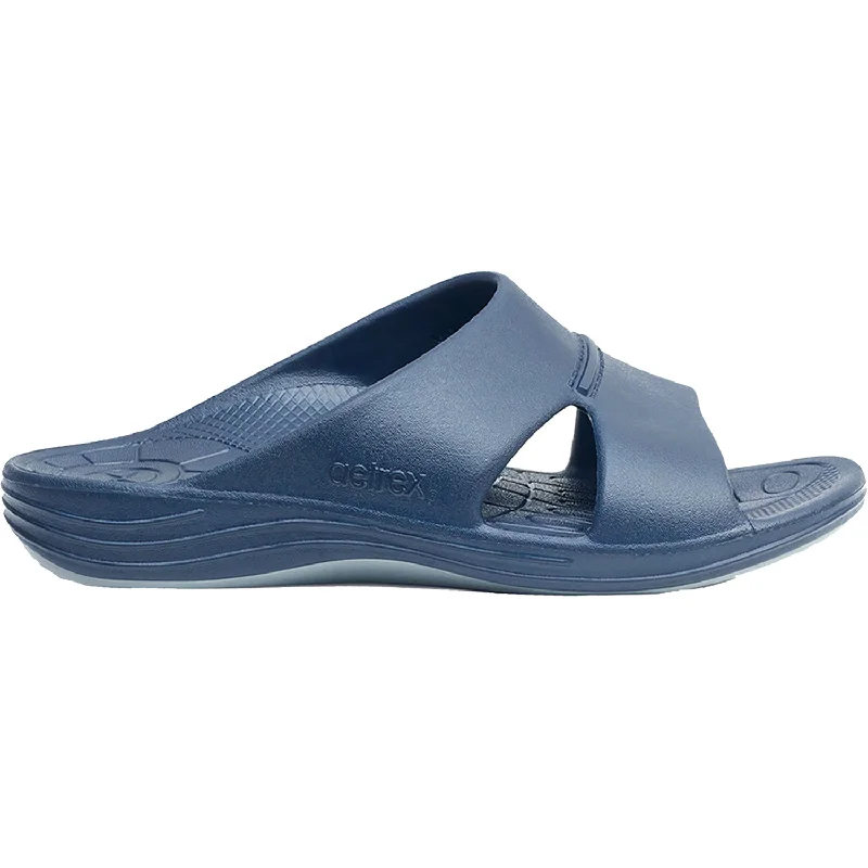 sandals for sunny beach daysMen's Aetrex Bali Navy EVA