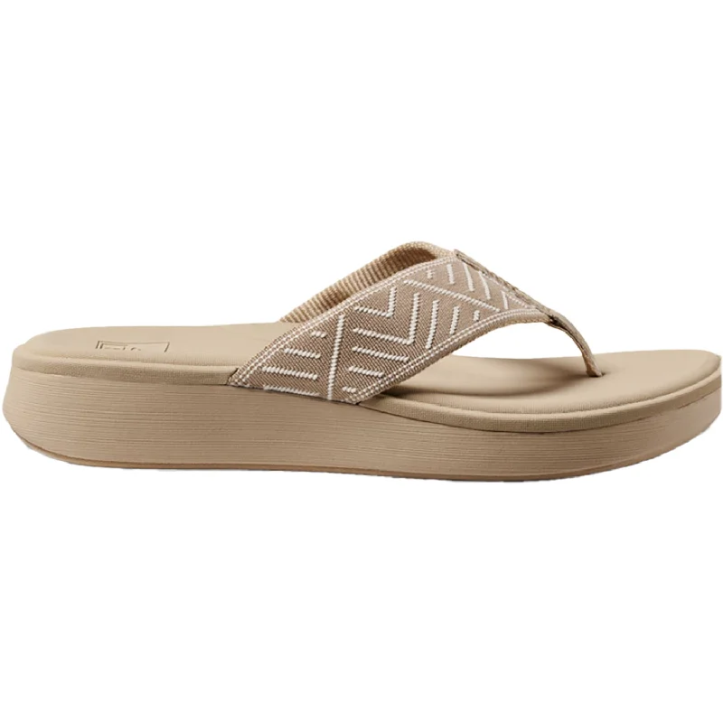 sandals for stylish poolside wearREEF Cushion Cloud TX Oasis Geo Synthetic