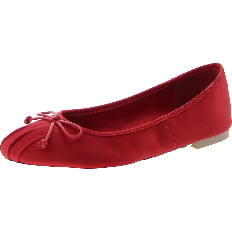 Flats with vintage-style designs for a retro vibeComfortable flats with a cute bow accentAnnalise Womens Satin Flat Ballet Flats