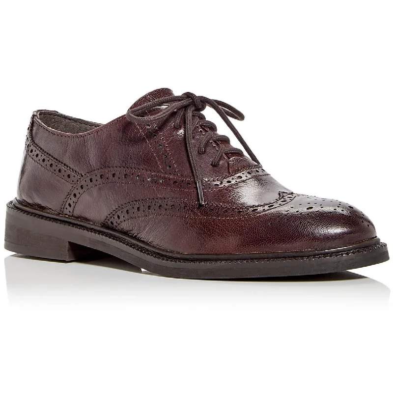 Jeffrey Campbell Womens Moyra Leather Brogue Oxfords