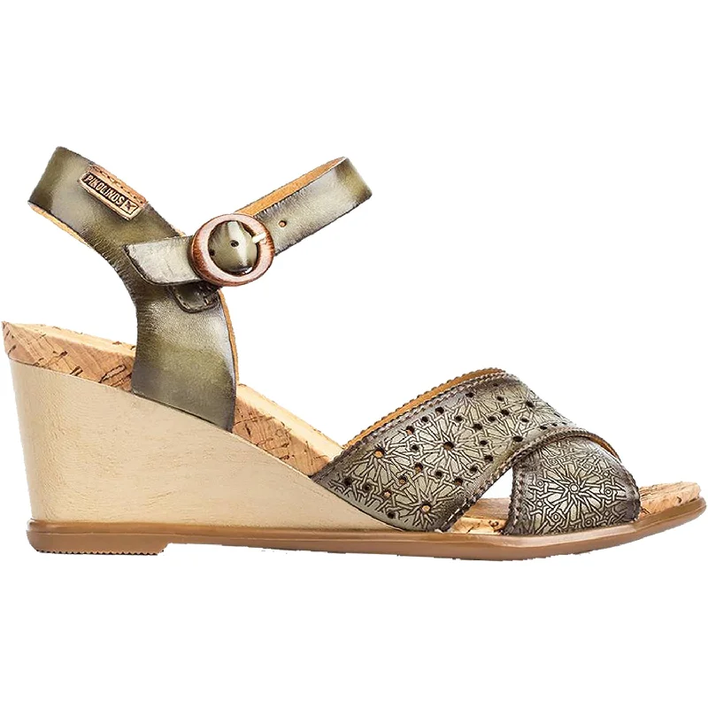 sandals for walking on soft sandWomen's Pikolinos Vigo W3R-1613 Laurel Leather