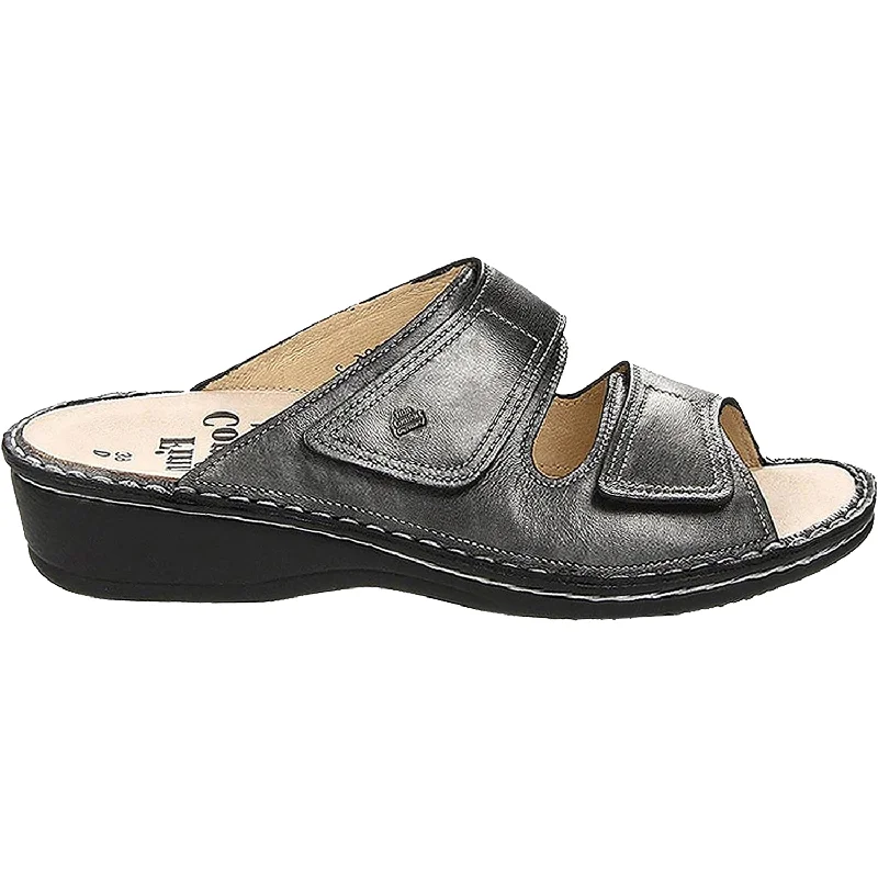 sandals for outdoor picnics and adventuresWomen's Finn Comfort Jamaica Soft Volcano Leather