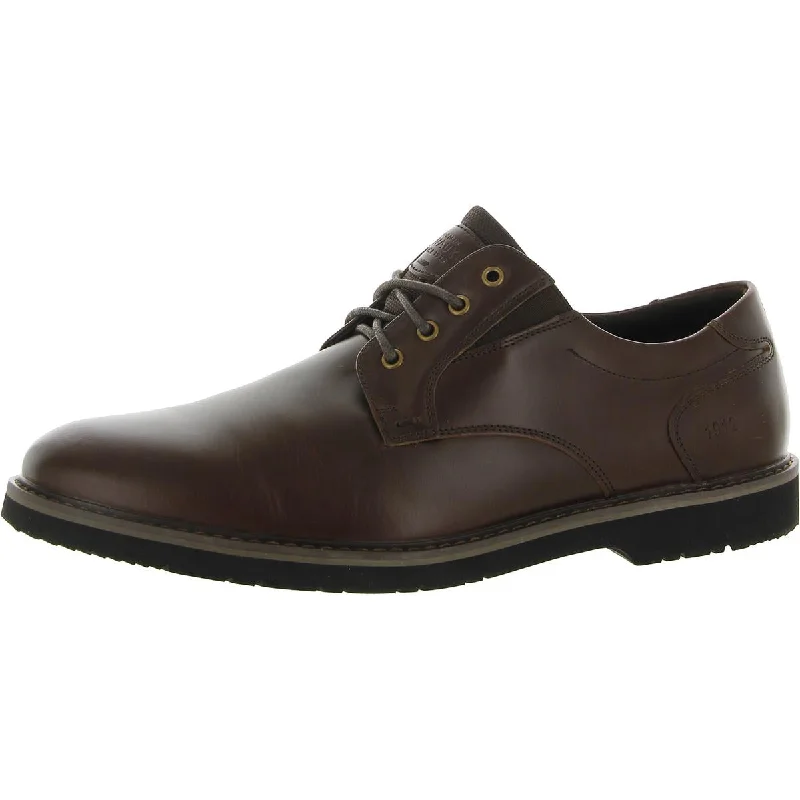 Nunn Bush Mens Denali Leather Lace Up Oxfords