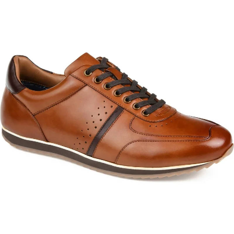 Thomas & Vine Mens Fenway Leather Wingtip Oxfords