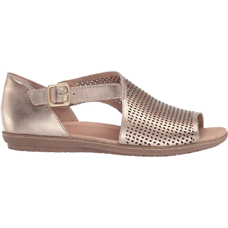 sandals for casual vacation attireWomen's Earth Ballston Argon Metallic Leather