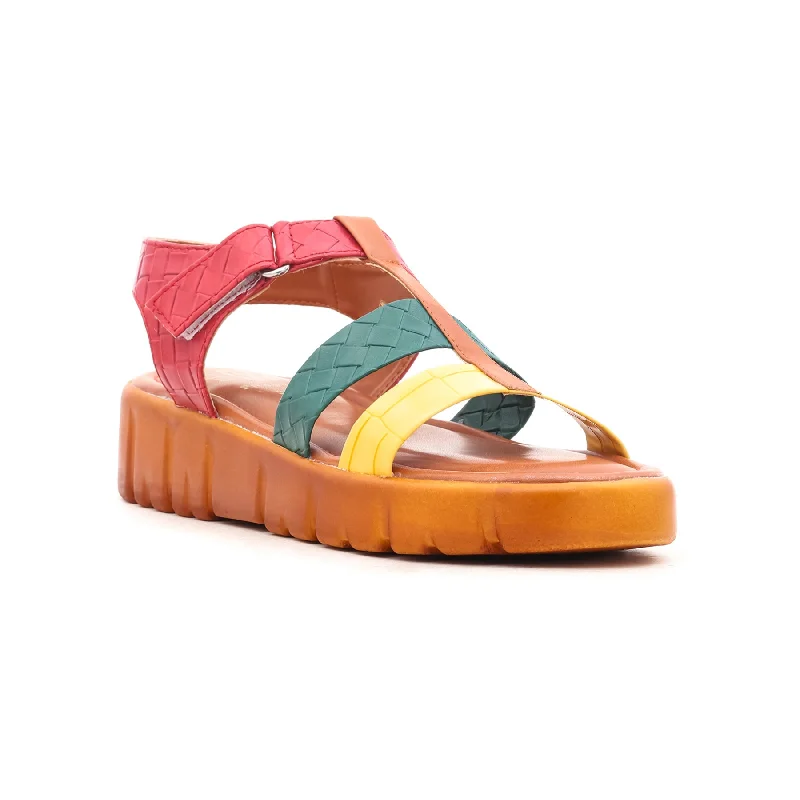 sandals for tropical weather adventuresYellow Formal Sandal FR4916