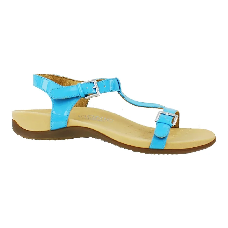 sandals for beach adventuresWomen's Vionic Adriane Turquoise Patent