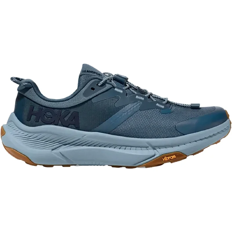 shoes for running with comfortable mesh tongueWomen's Hoka Transport Real Teal/Dusk Mesh