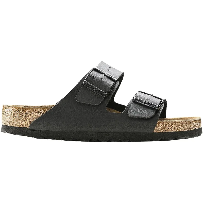 sandals for walking by the waterUnisex Birkenstock Arizona Soft Footbed Black Birko-Flor