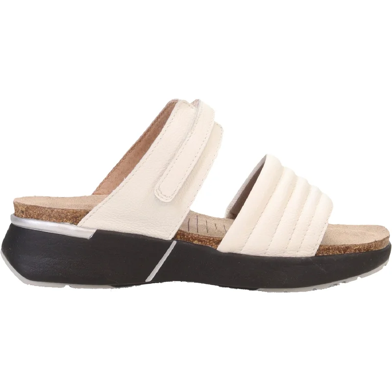 sandals for wearing by the seaWomen's Naot Vesta Soft White Leather