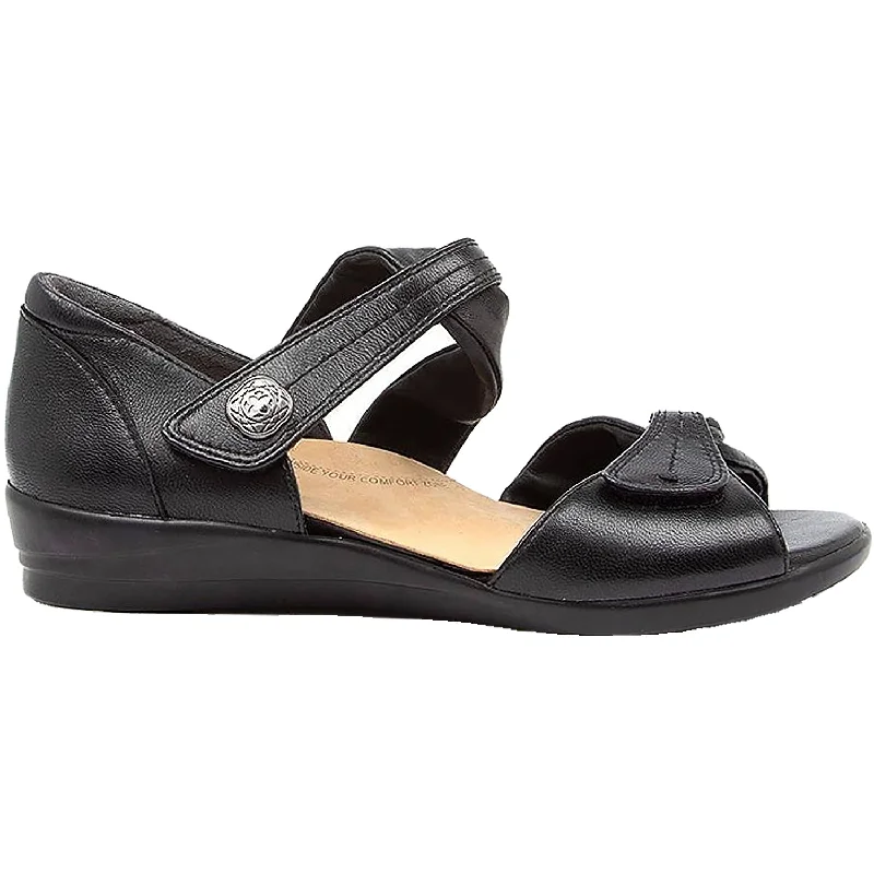 sandals for weekend getawaysWomen's Ziera Doxie Black Stingray Leather