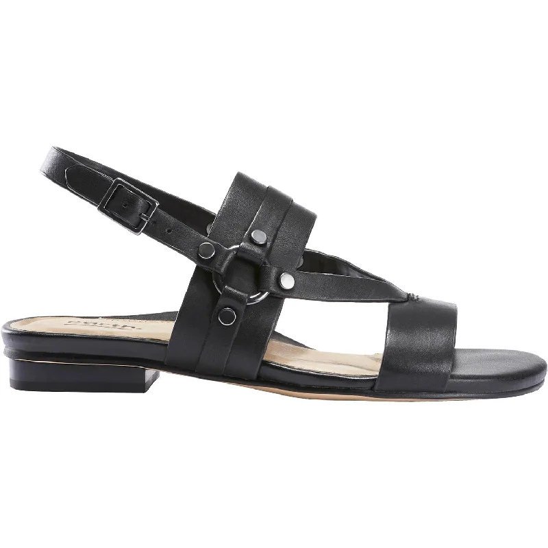 sandals for exploring the coastlineWomen's Earth Delos Black Calf Leather