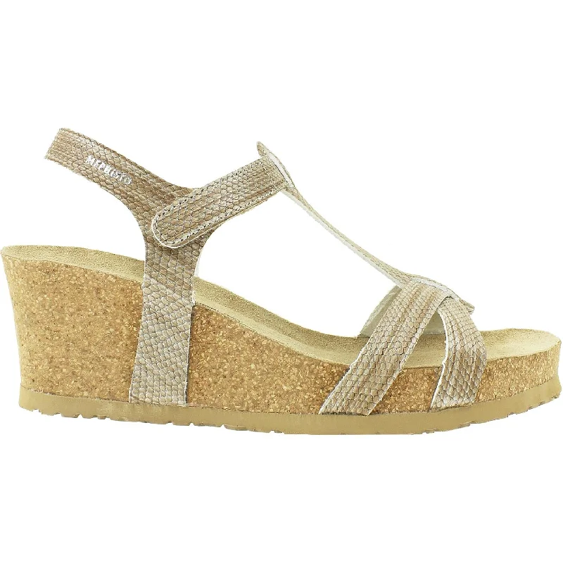 sandals for long summer daysWomen's Mephisto Liviane Light Sand Zambie Leather