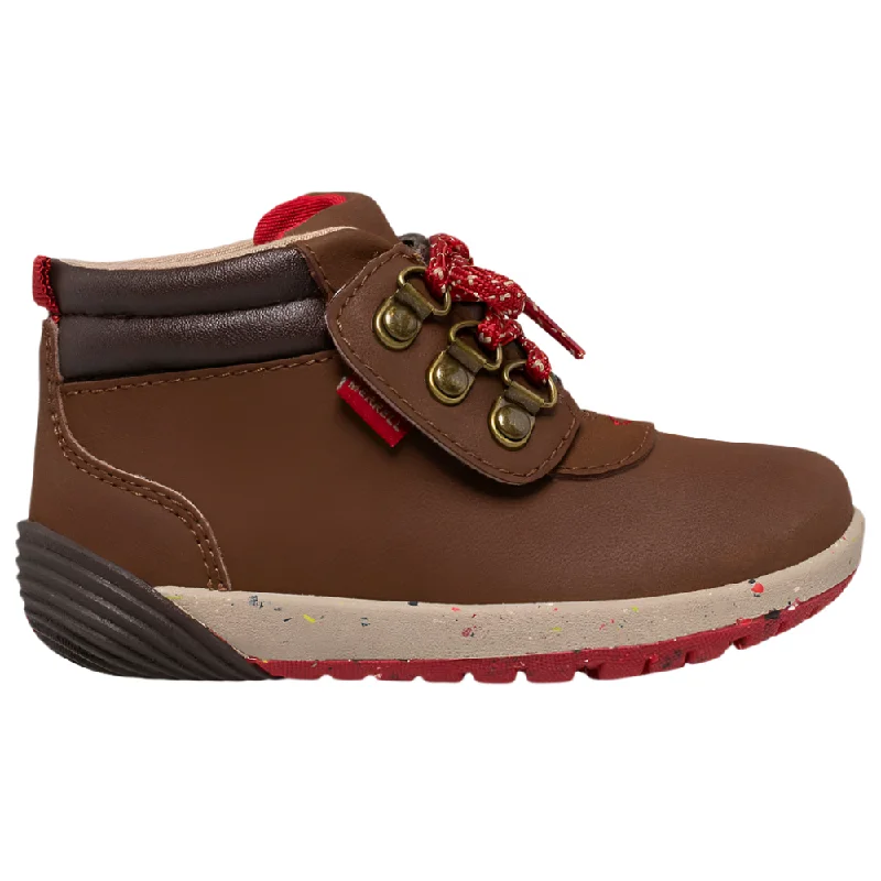 Trendy boots with a high ankle cut for a sleek silhouetteMerrell Toddler Boys Bare Steps Boot 2.0 Brown Suede