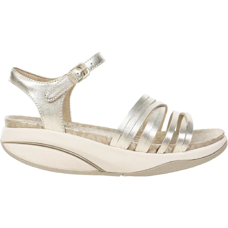 sandals for a weekend in the sunWomen's MBT Kaweria 6 Champagne Leather