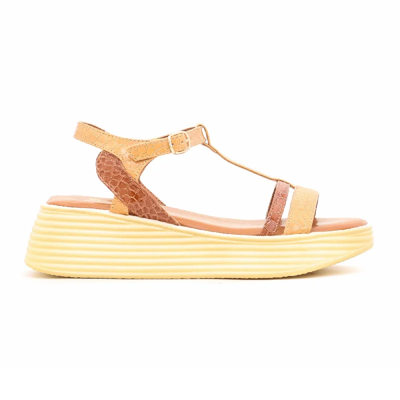 sandals for morning beach walksMustard Formal Sandal FR5076