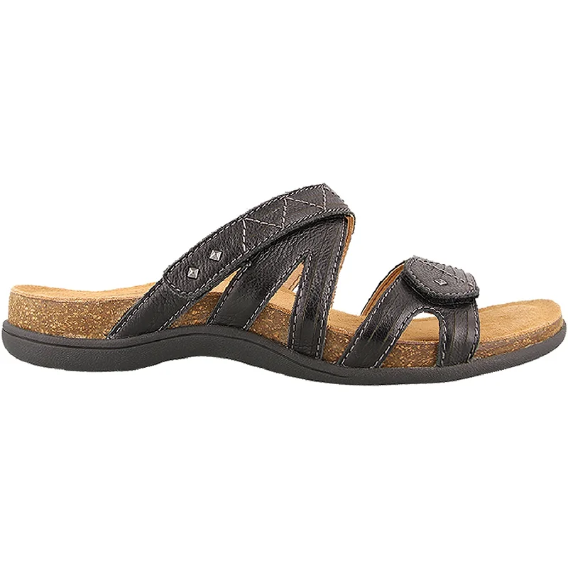 sandals for summer evening walksWomen's Taos Premier Black Leather