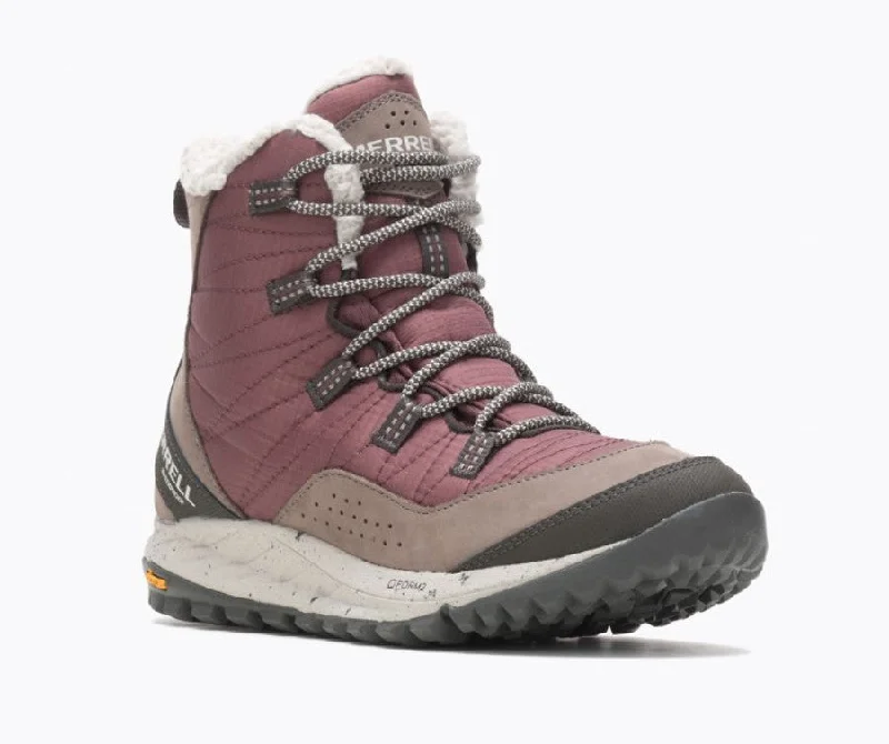 Comfortable boots with cushioned footbeds and arch supportMERRELL ANTORA SNEAKER BOOT WP