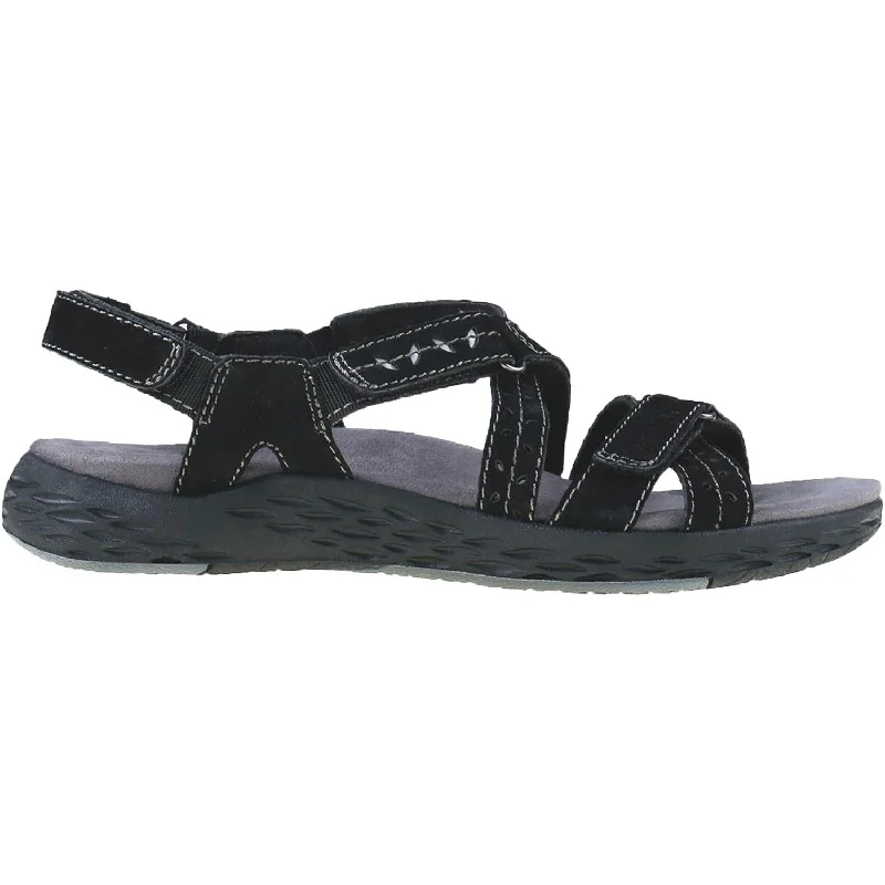 sandals for evening outdoor eventsWomen's Earth Winona Black Suede