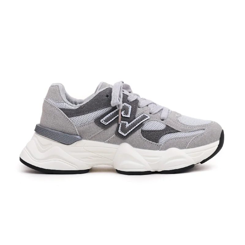 athletic shoes with durable rubber outsoles for gripGrey Jogger AT8095