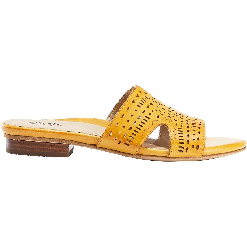 sandals for wearing to outdoor festivalsWomen's Earth Torlos Ocra Leather