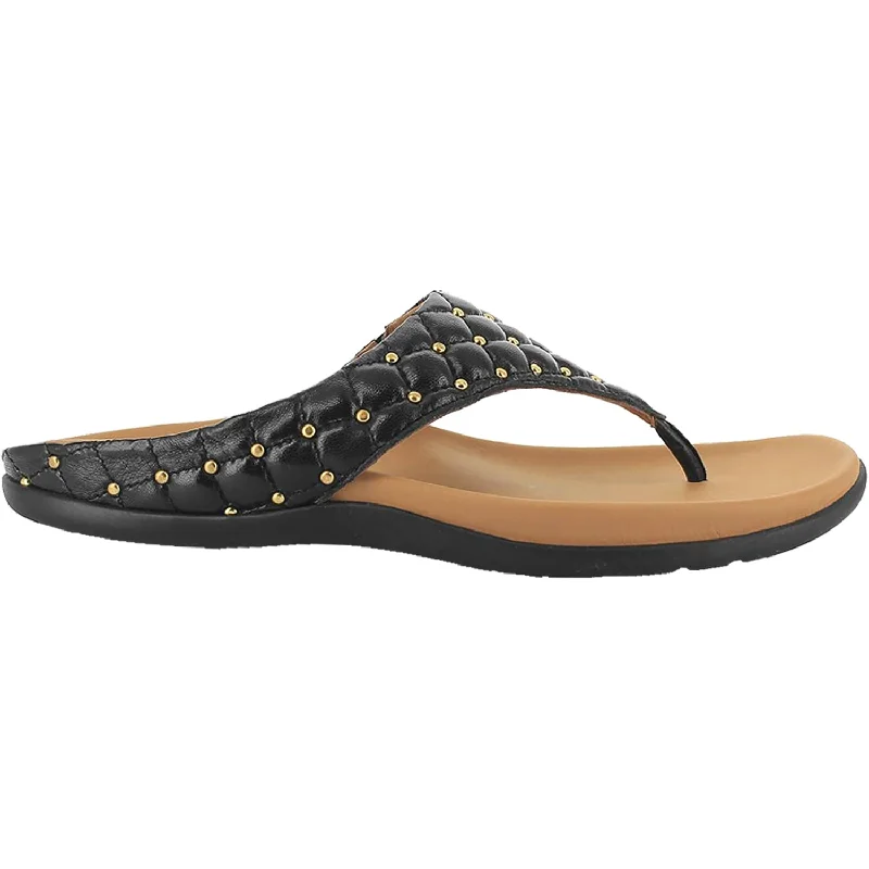 sandals for tropical island adventuresWomen's Strive Fiji Black Leather