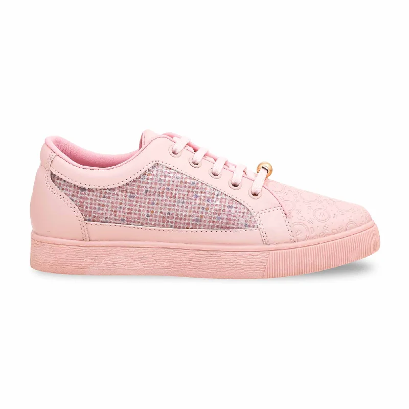 shoes for competitive runners with lightweight materialsPink Casual Sneaker AT7276