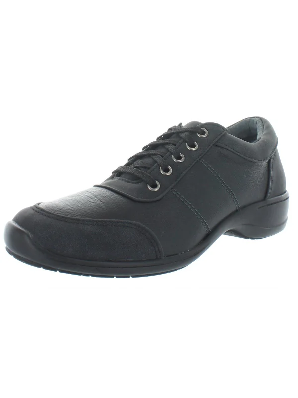 casual shoes with rugged sole for outdoor activitiesStroll Along Womens Leather Comfort Casual Shoes