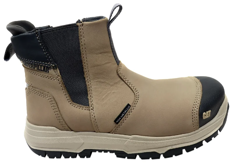 Trendy faux fur boots for a cozy winter lookCaterpillar Mens Comfortable Propane 2.0 Composite Toe Boots