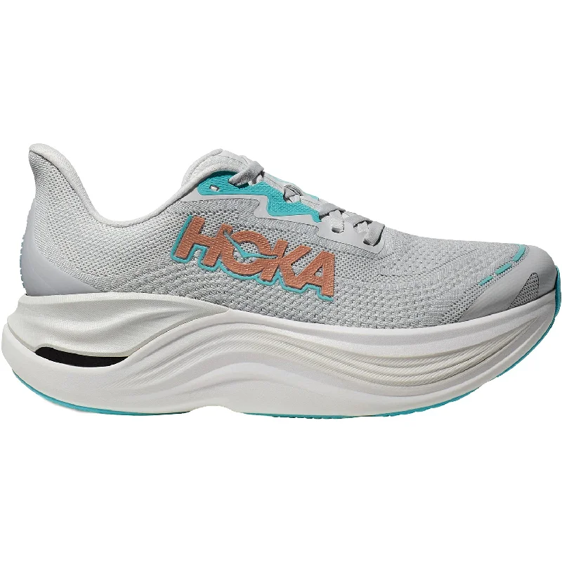 athletic shoes for sports with lightweight designWomen's Hoka Skyward X Cosmic Grey/Rose Gold Synthetic