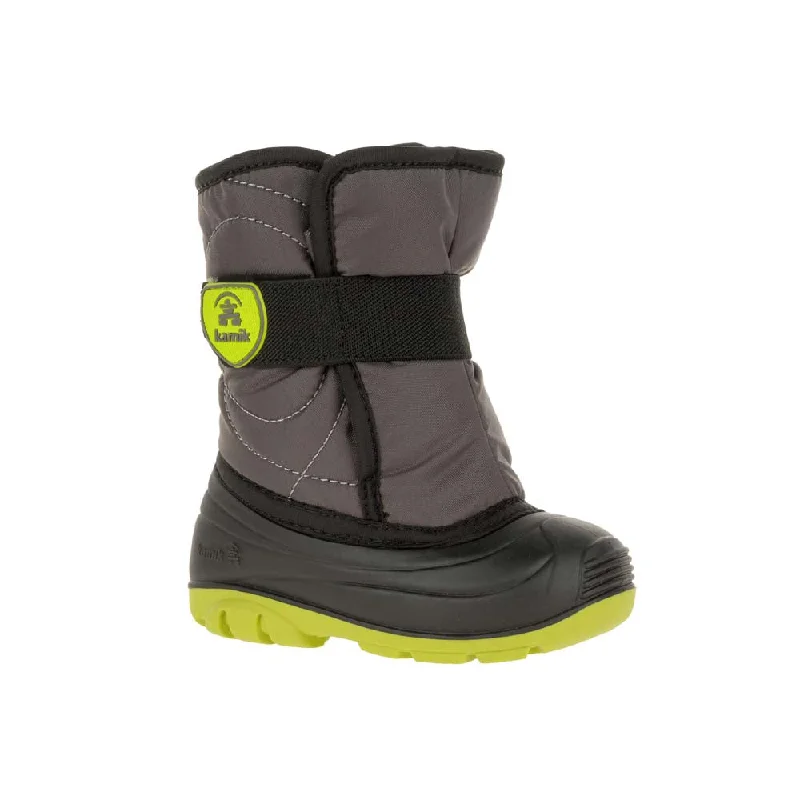 Comfortable boots with extra arch support for added comfortKamik Toddler's Snobug 3 Boot Charcoal